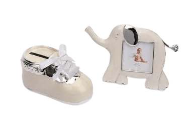 Piggy Bank and Baby Photo Frame