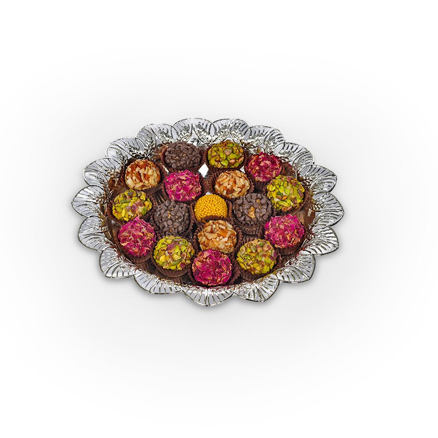 Round Flower Shaped Tray