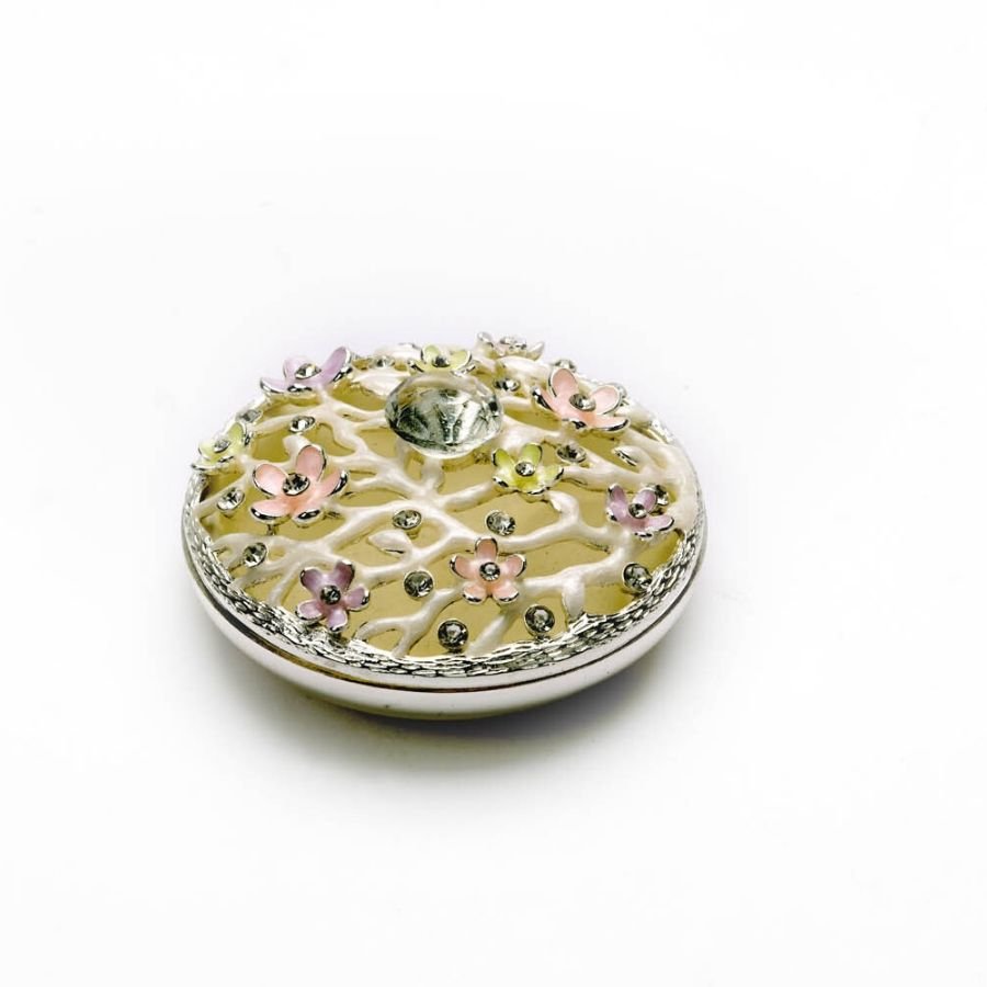 Floral motif jewellry box