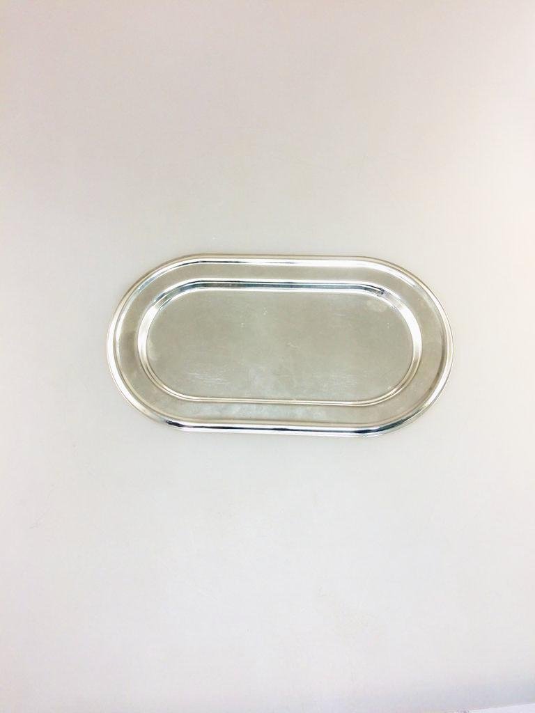 Gleaming Silver Tray